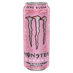 Monster Energy Zero Sugar Ultra Strawberry Dreams Drink Can (500 ml)